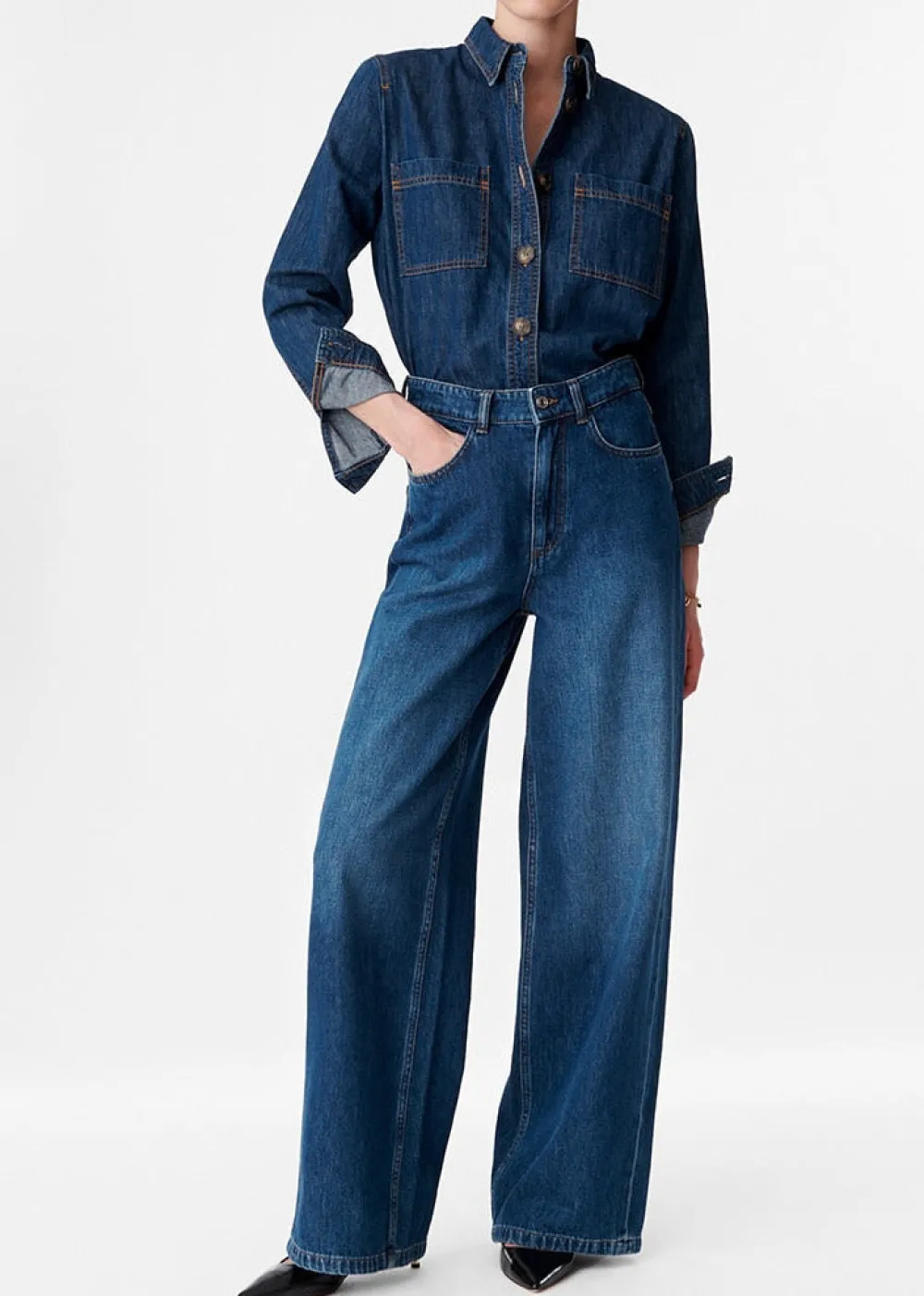 Clearance Vanessa Bruno Bilbao Denim Jeans Bottoms