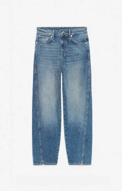 Sale Vanessa Bruno Caleb Denim Jeans in Bleu Gris Bottoms