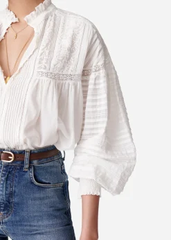 New Vanessa Bruno Dahlia Blouse Cotton Tops