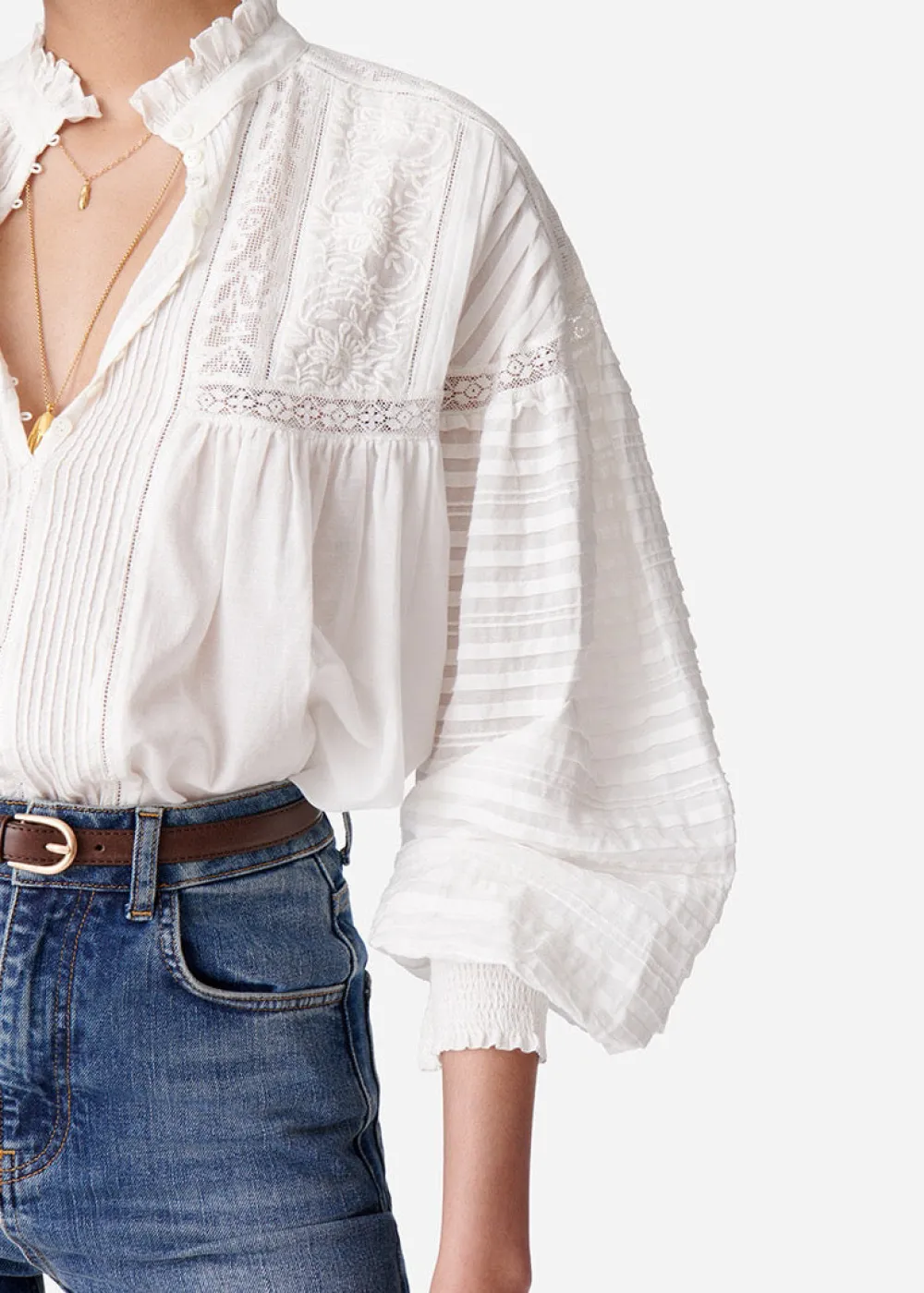 New Vanessa Bruno Dahlia Blouse Cotton Tops