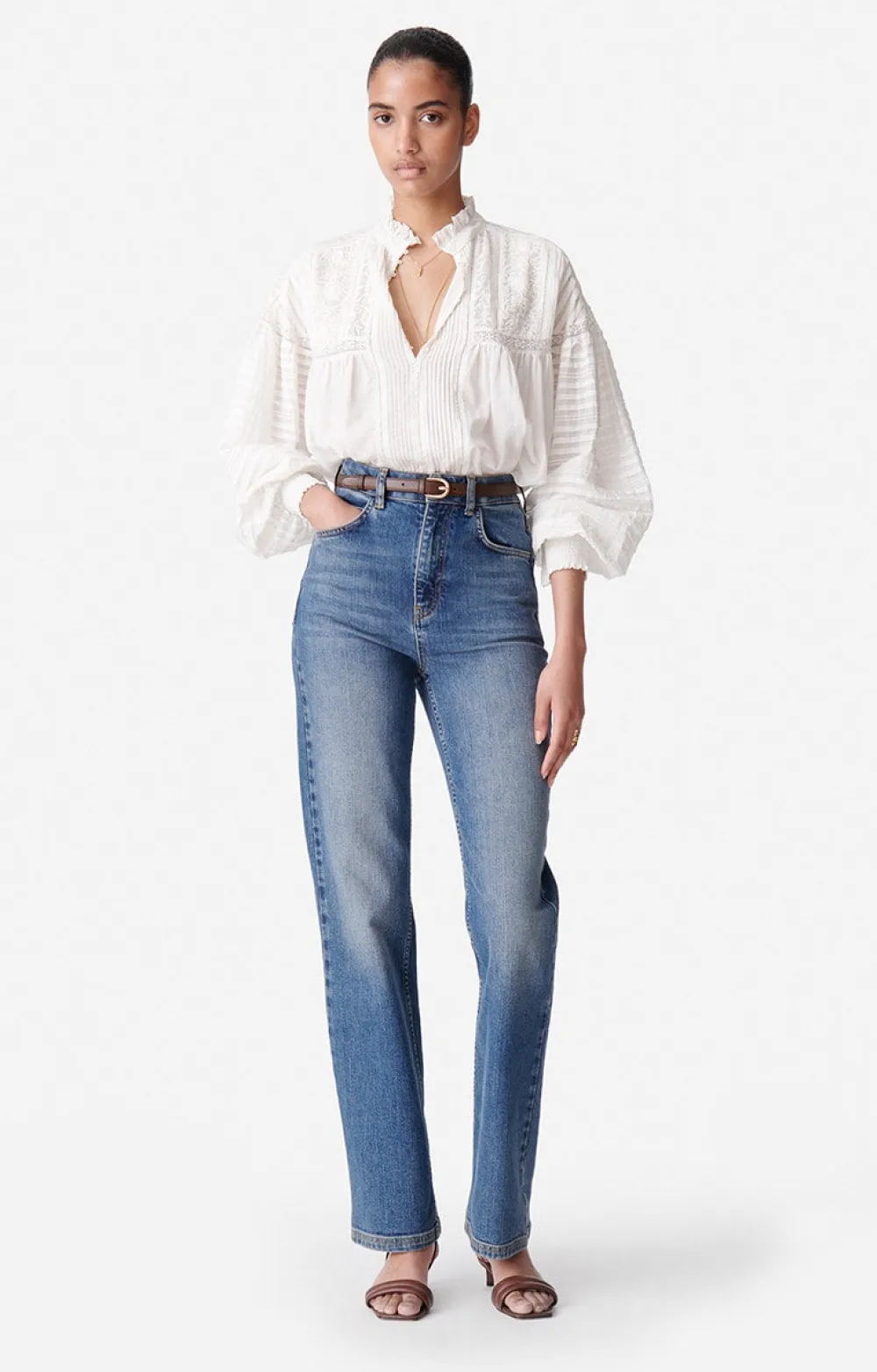 New Vanessa Bruno Dahlia Blouse Cotton Tops