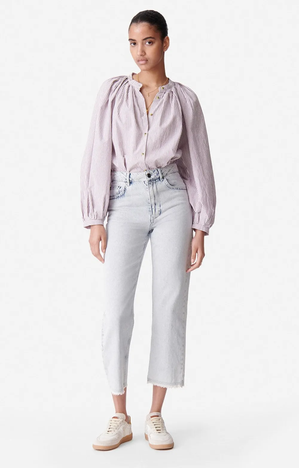 Clearance Vanessa Bruno Sol Button Down shirt in Mure Tops